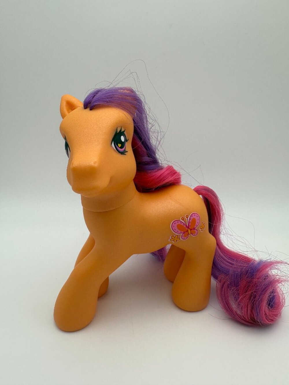 My Little Pony (MLP) Scootaloo G3 2007 Butterflies Orange Pink 5" (MLP: LOT1-10)